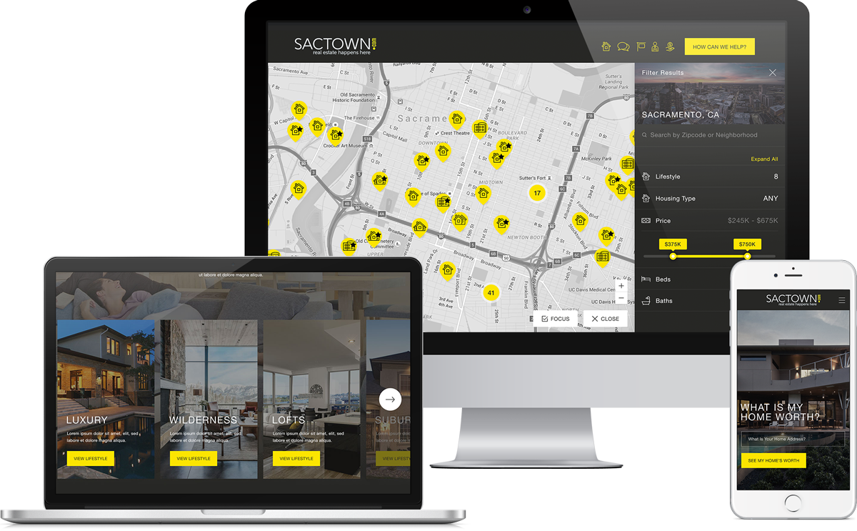 Sactown Black Flag Creative Website Design & Development San Francisco Agency