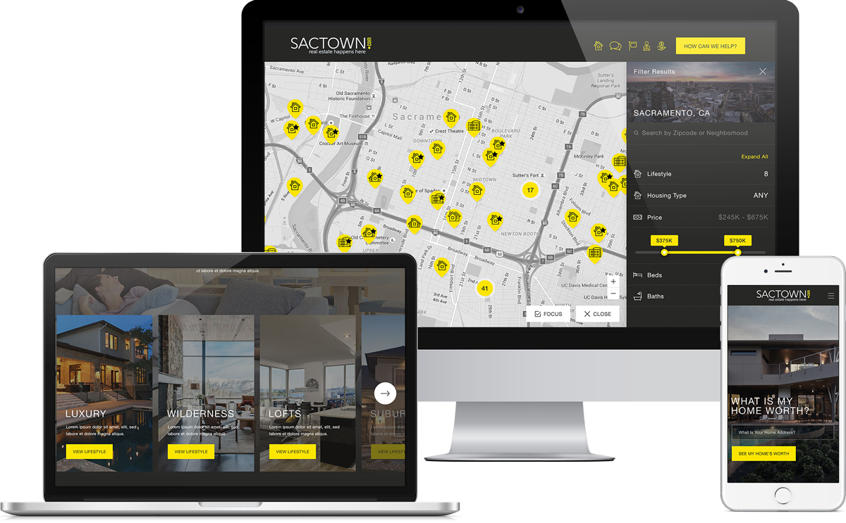 Sactown Black Flag Creative Website Design & Development San Francisco Company