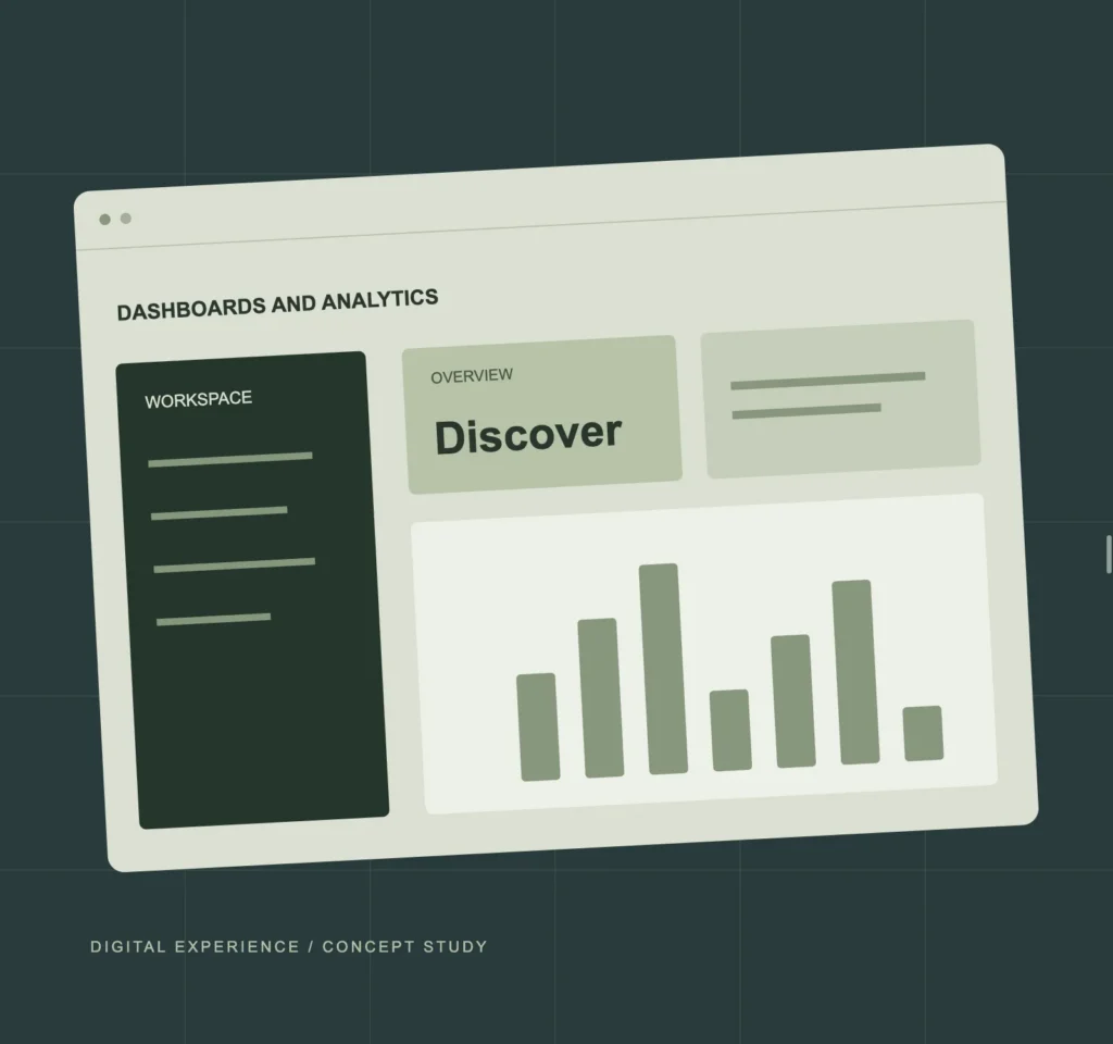 Dashboards and Analytics concept study
